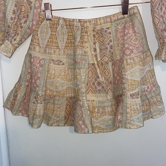 SKY To MOON NWT Bohemian Patterned Skirt Set | M - Picture 2 of 10